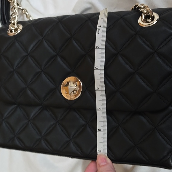 Kate Spade Black Quilted Chain Shoulder Bag - Picture 6 of 10